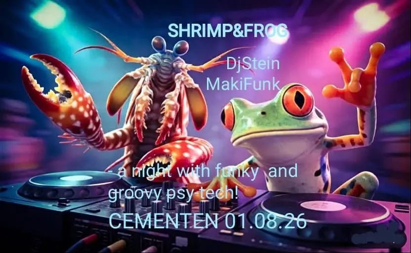 SHRIMP & FROG - DJ Stein + Maki Funk // Cementen