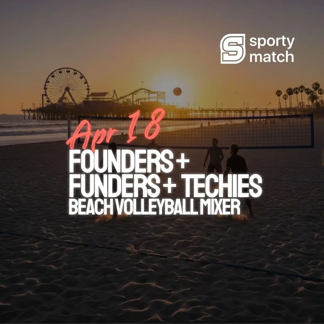 🏐 Founders, Funders & Techies: Beach Volleyball Mixer