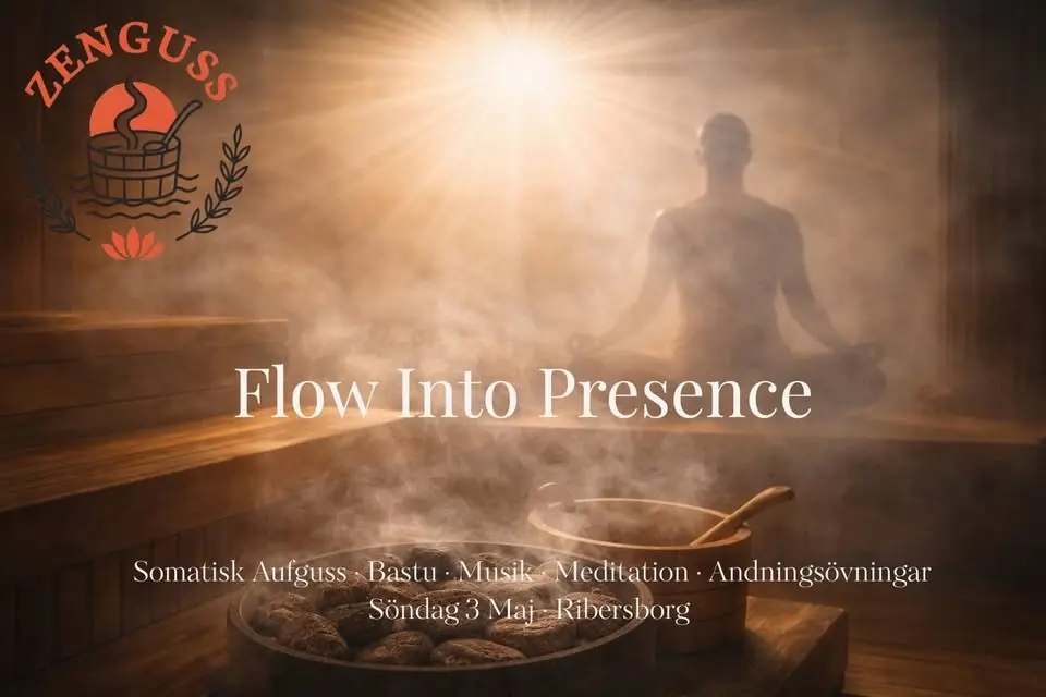 Somatisk Aufguss · Bastu · Breathwork · Meditation · Musik