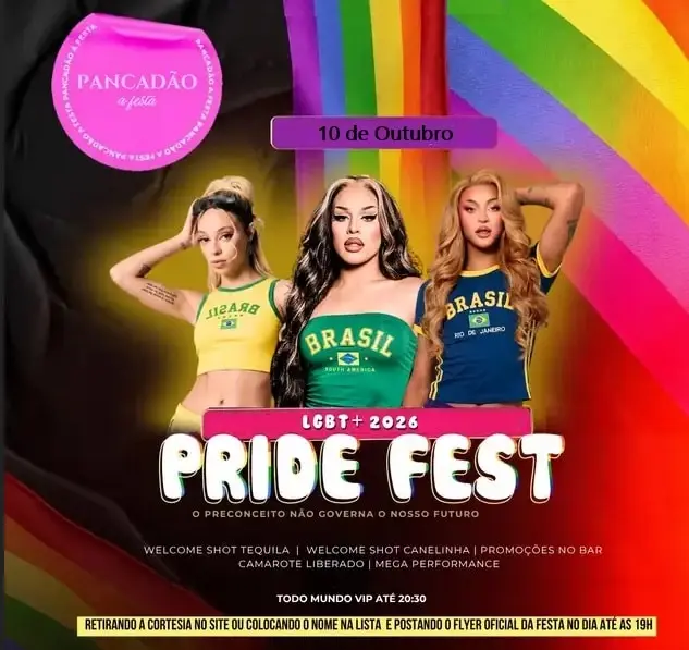 Orgulho Lgbt+ - Pancadão A Festa