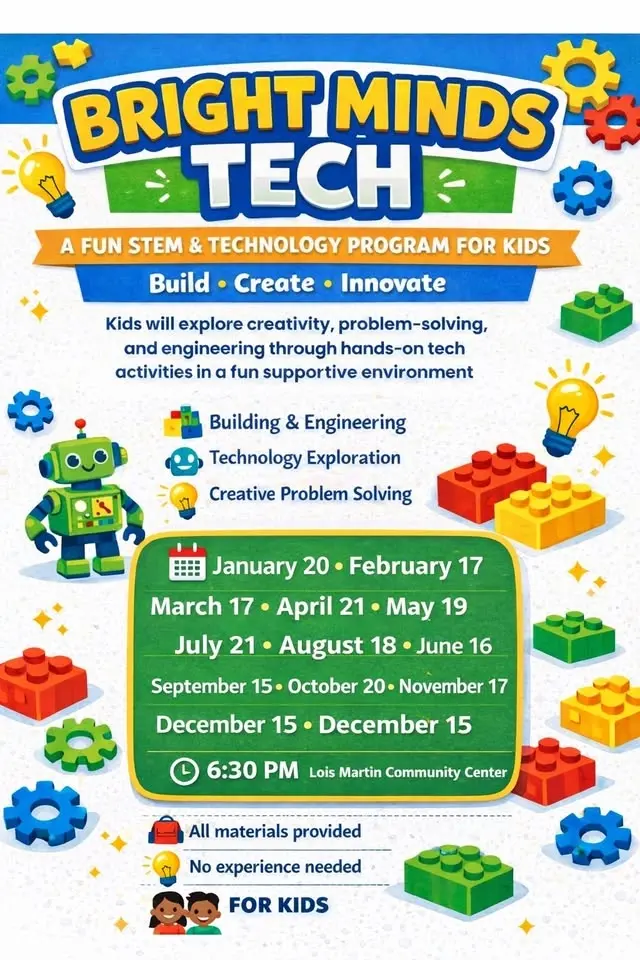 🚀 Bright Minds Tech – STEM & Technology Program for Kids 🤖