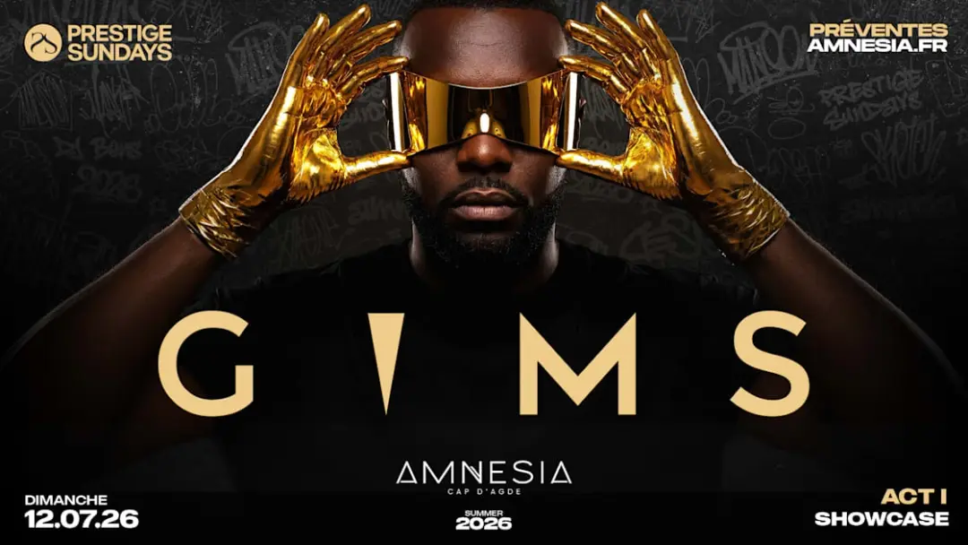 Gims @ Amnesia