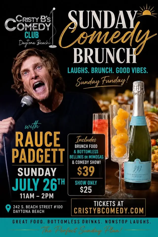 Sunday Comedy Brunch Show with Rauce Padgett