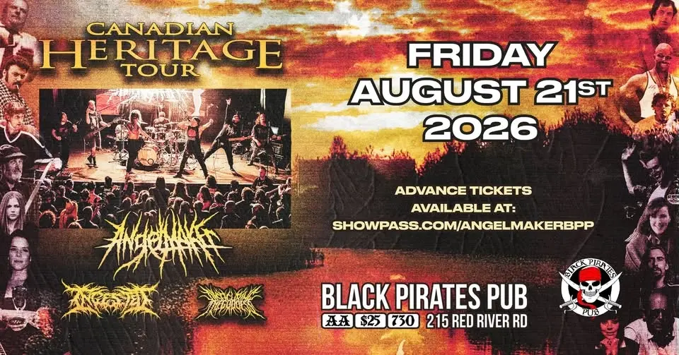 ANGELMAKER w/ INGESTED & Disfiguring the Goddess (ALL AGES)