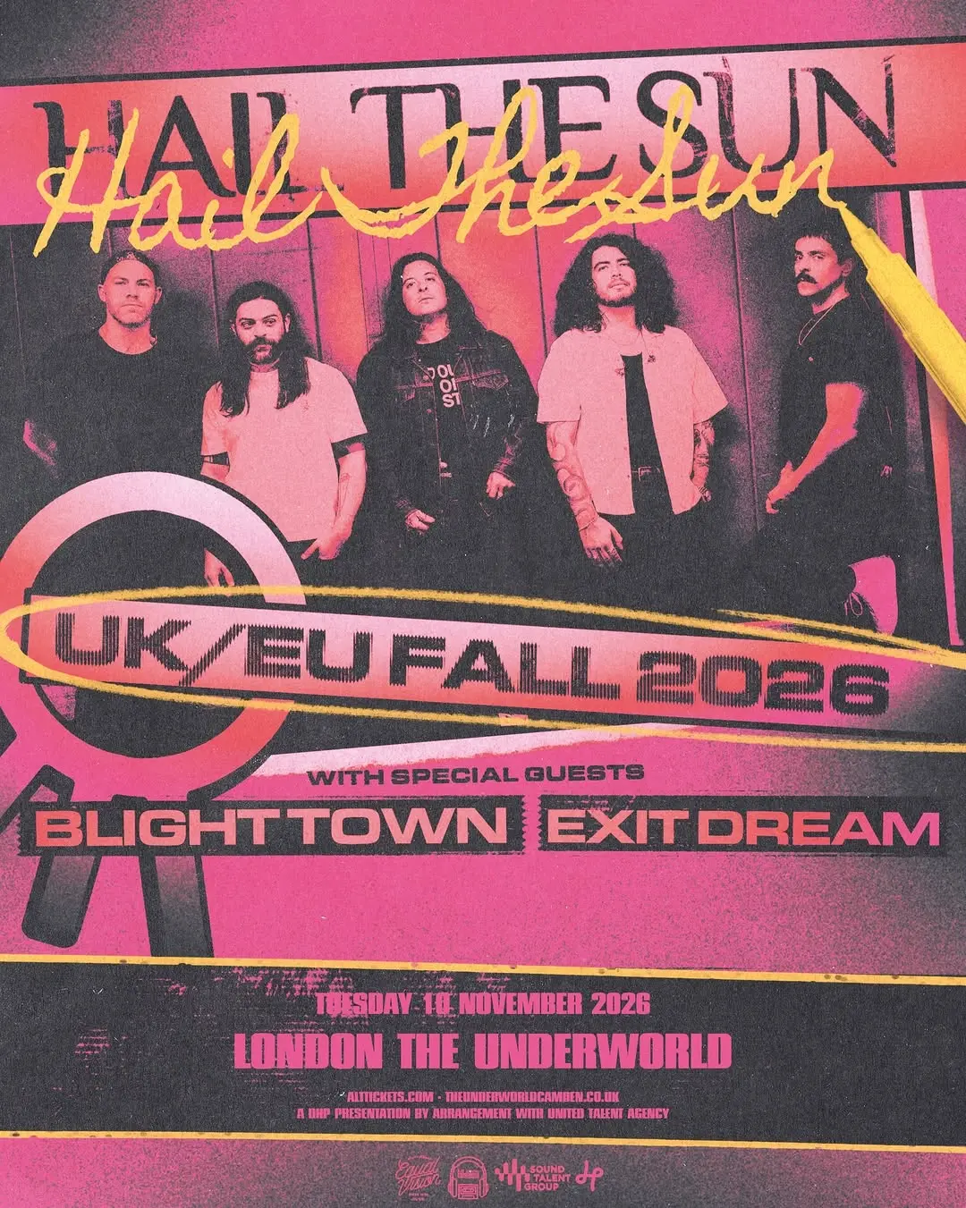 Hail The Sun - UK/EU Fall 2026