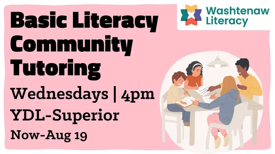 Basic Literacy Tutoring with Washtenaw Literacy
