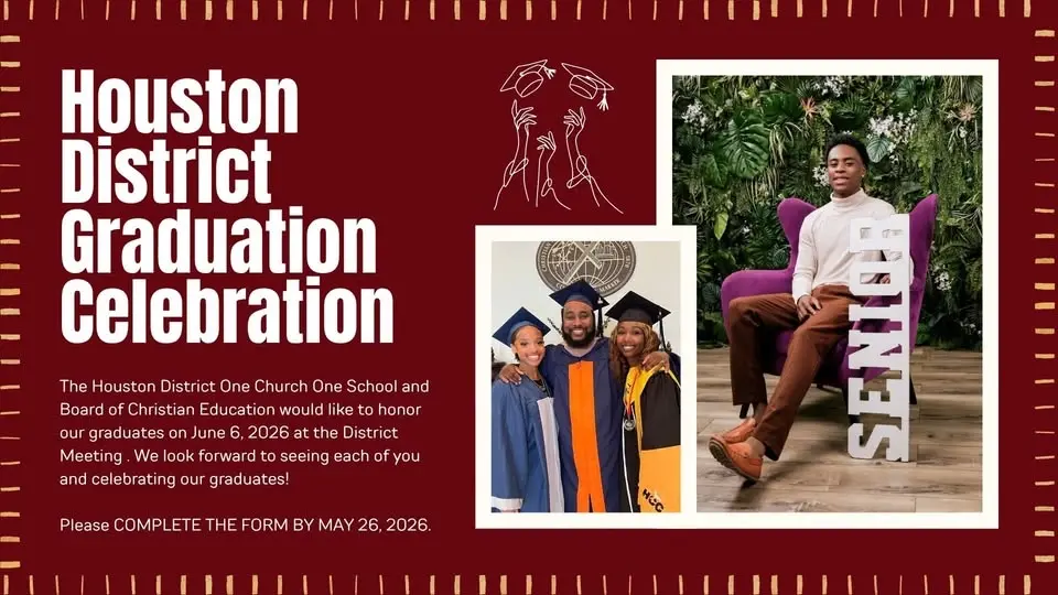 Houston District Graduation Celebration