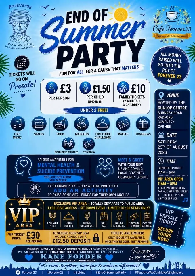 Turning Point Festival End of Summer Party