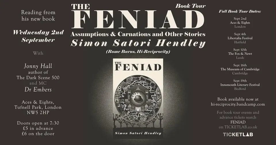 The Feniad Book Tour - London