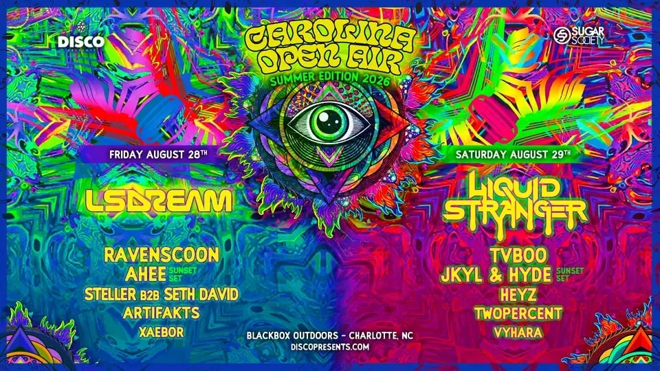 Carolina Open Air - Summer Edition l August 28 + 29 l Blackbox CLT