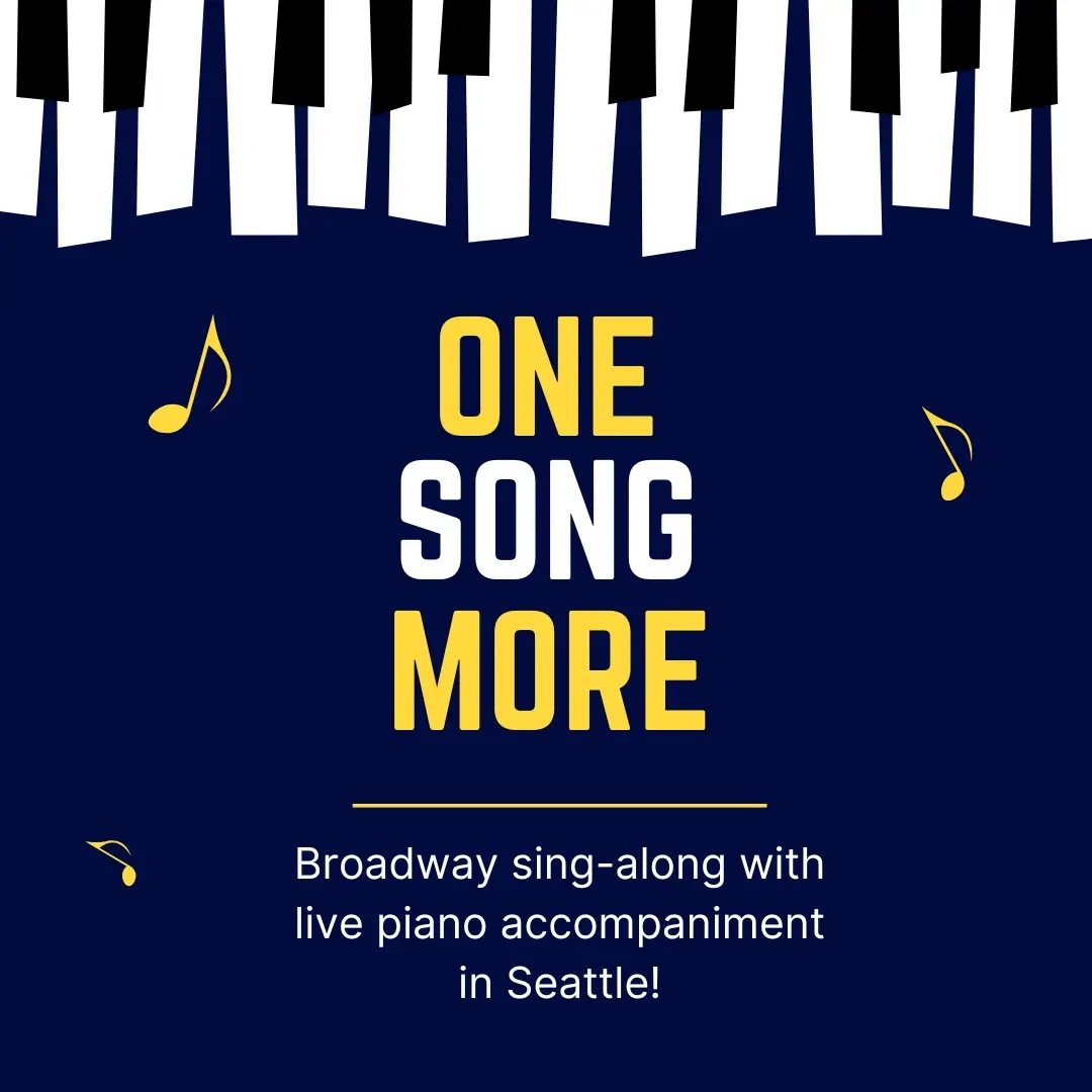 Broadway Singalong with One Song More - July Edition!