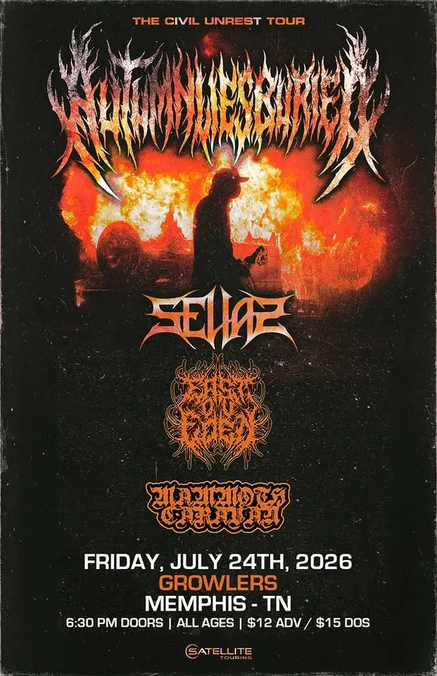 Autumn Lies Buried w/ Selias, East Ov Eden, Mammoth Caravan