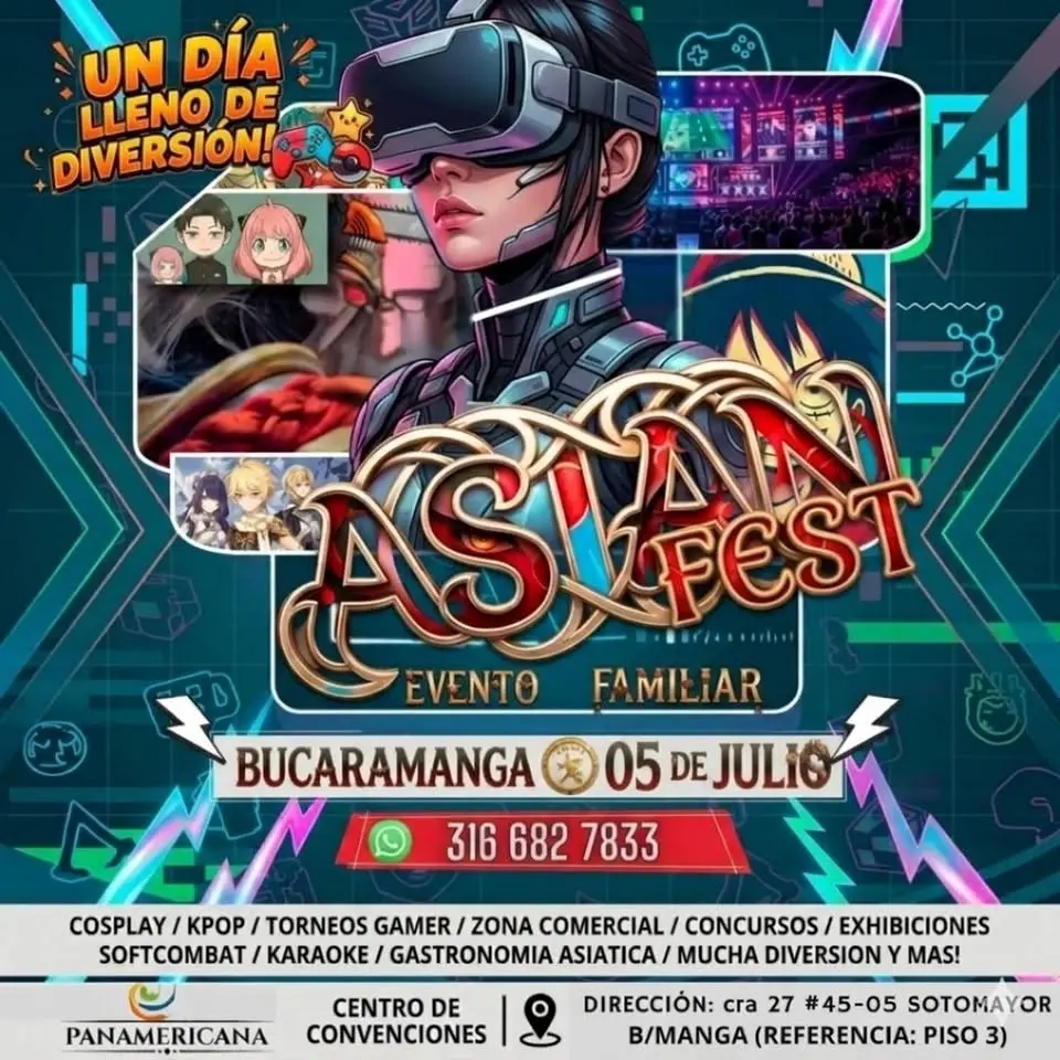 Asian Fest Bucaramanga 05 julio