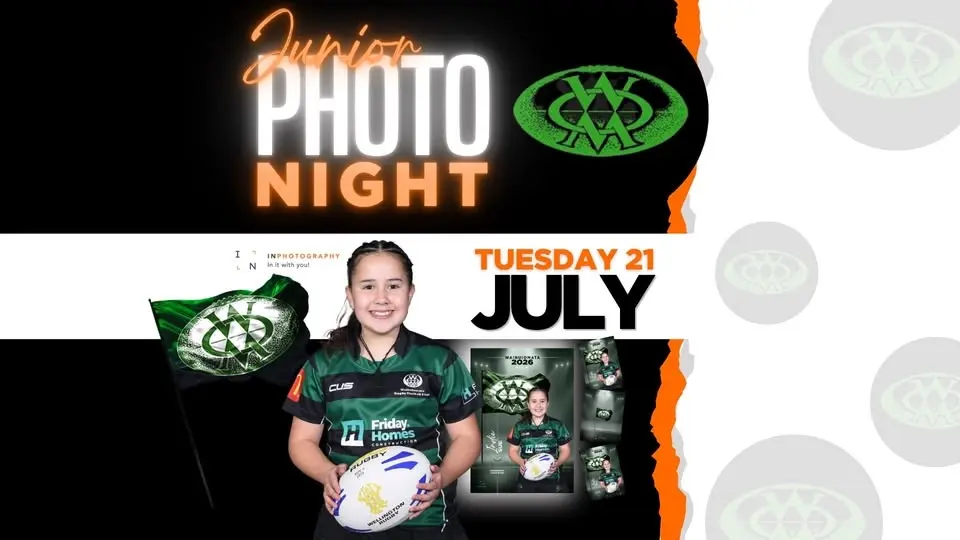 Wainui Junior Rugby Photo Night