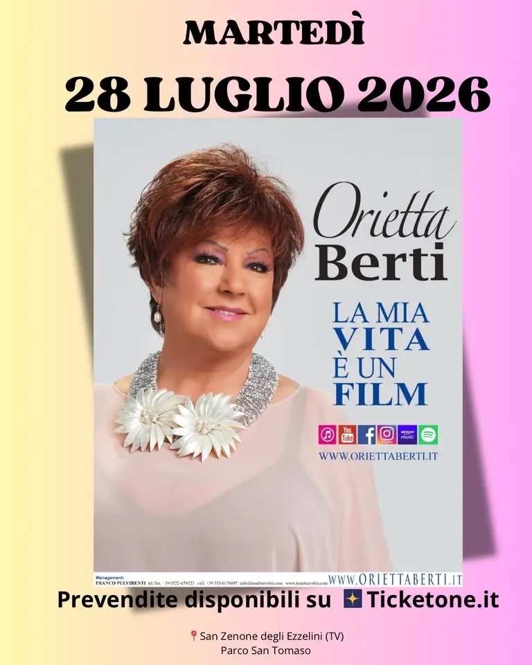 ORIETTA BERTI - Live a San Zenone degli Ezzelini