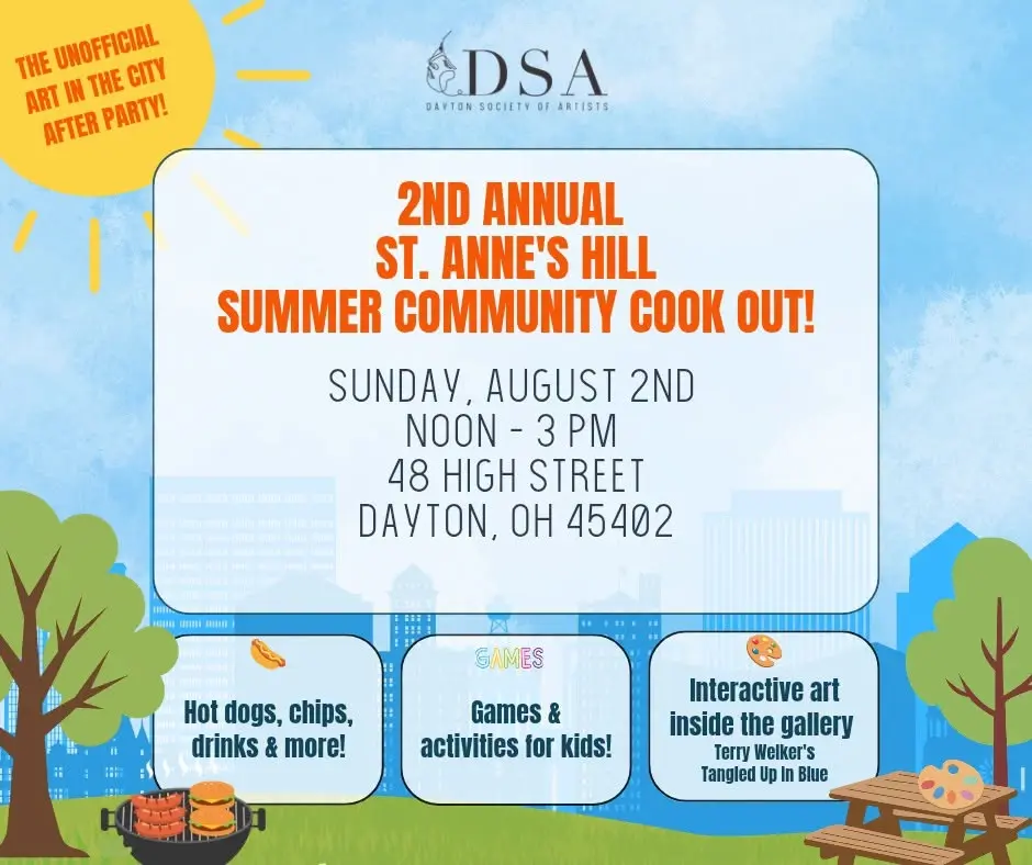 2nd Annual St. Anne's Hill Summer Community Cook Out