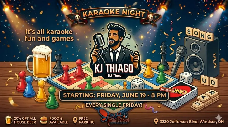 🎤 🌌 The Friday Night Karaoke Campaign! 🎤 🎲