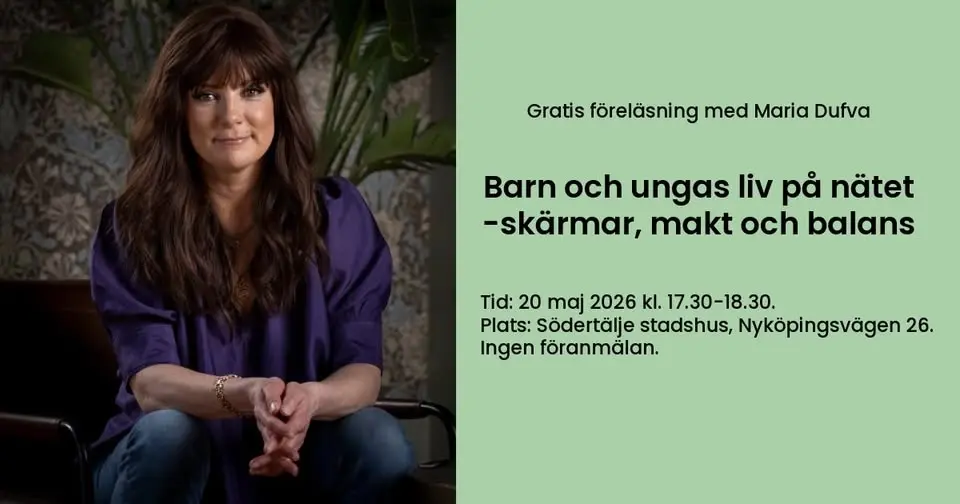 Barn och ungas liv på nätet - skärmar och balans