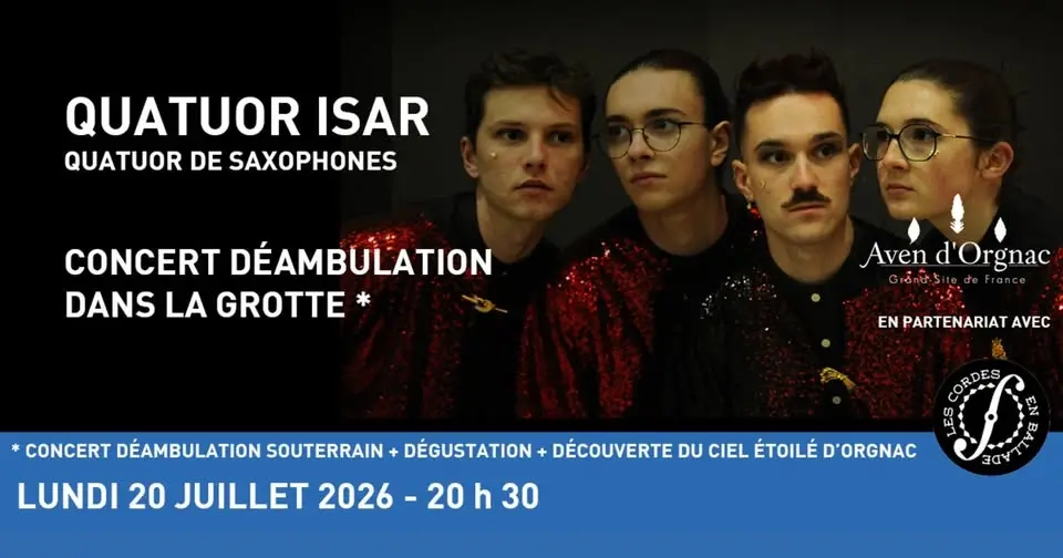 Quatuor Isar : un concert à déguster !
