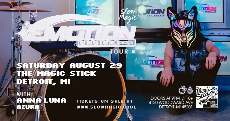 Slow Magic w/ special guests Anna Luna & Azura at the Magic Stick - Detroit, MI