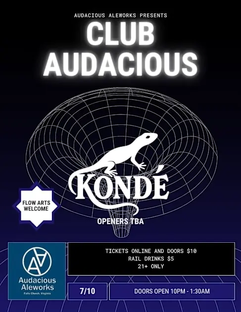 Club Audacious Presents: Kondé