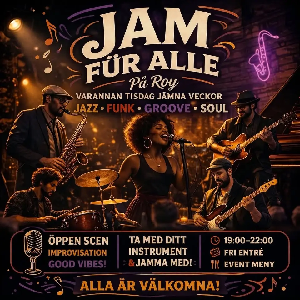 Jam Für Alle Jazz - fri entré