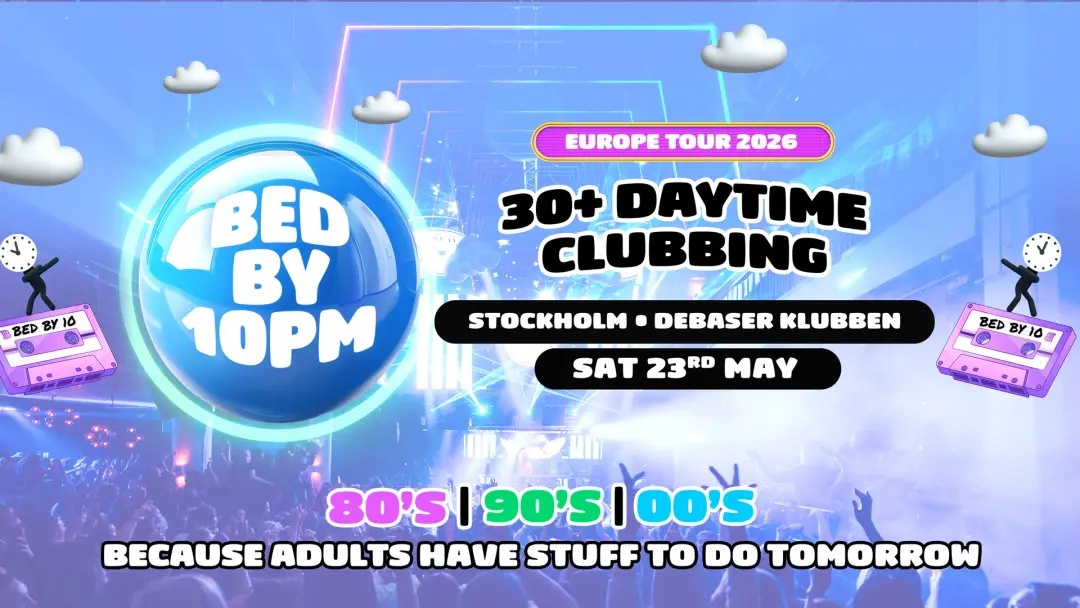 23/5 BED BY 10 IS COMING TO STOCKHOLM | DEBASER