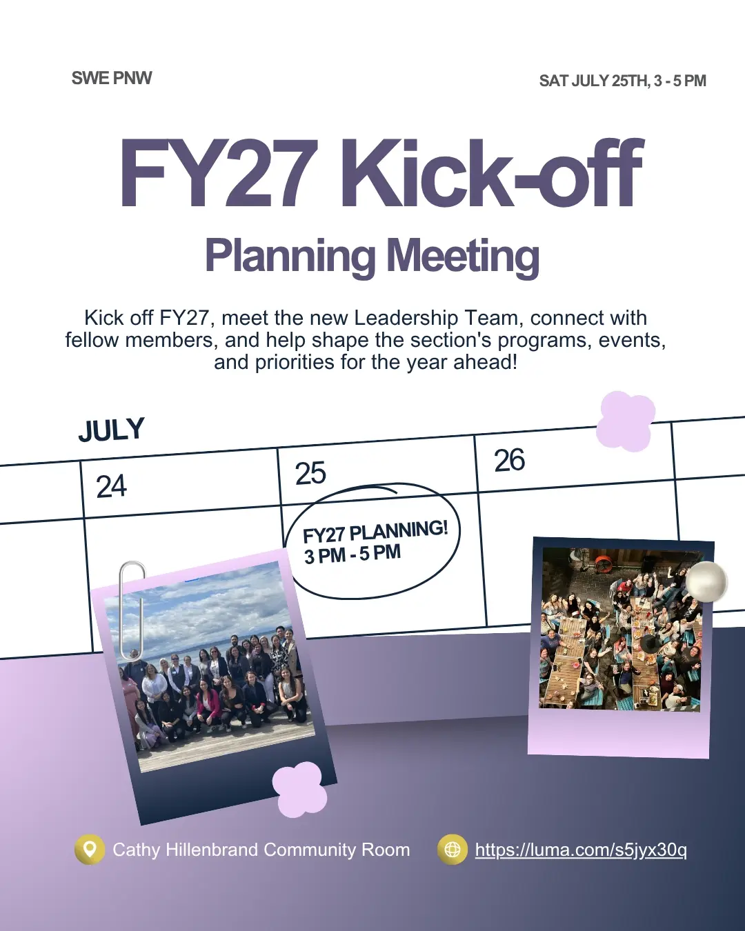 SWE PNW FY27 Kick-off Planning Meeting