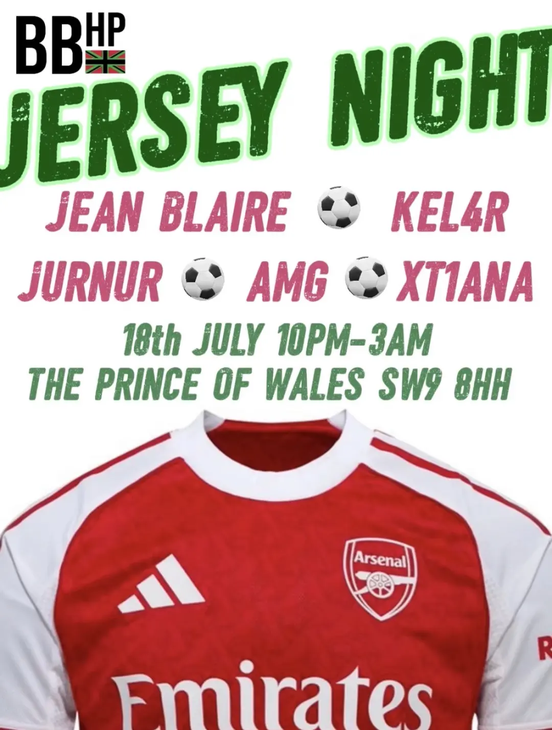 BBHP: JERSEY NIGHT