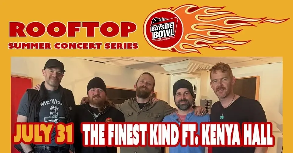 The FInestkind ft. Kenya Hall live on the Bayside Bowl Roof | Ticketed | all-ages