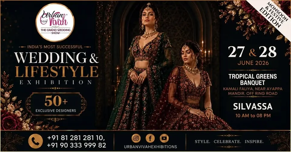 Silvassa | Urban Vivah – Wedding & Lifestyle Exhibition | Monsoon & Festive Edition 2026