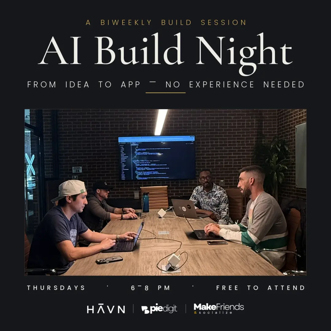 AI Build Night — From Idea to App, No Experience Needed