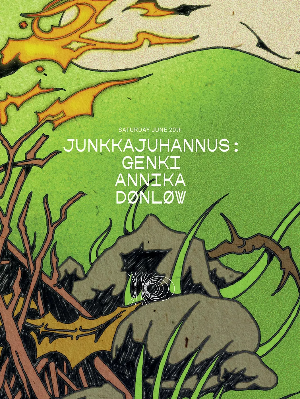 Junkkajuhannus: Genki, Annika, Dønløw