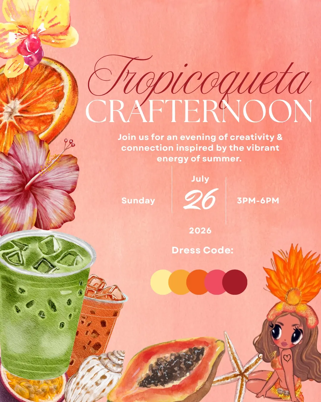 Tropicoqueta Crafternoon