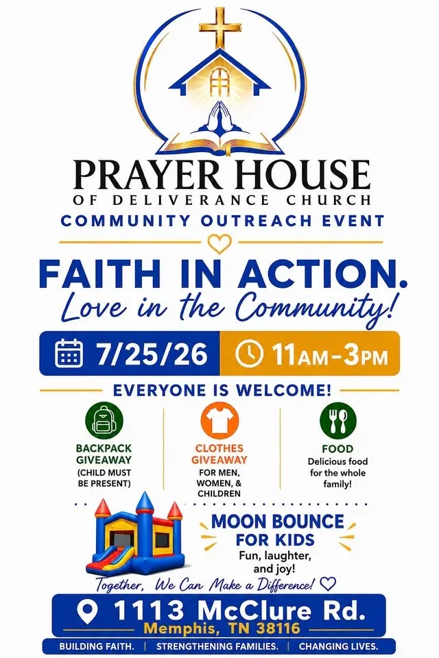 2026 Prayer House of Deliverance Church Community Outreach