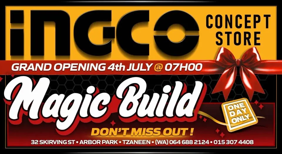 Magic Build INGCO Concept Store Grand Opening