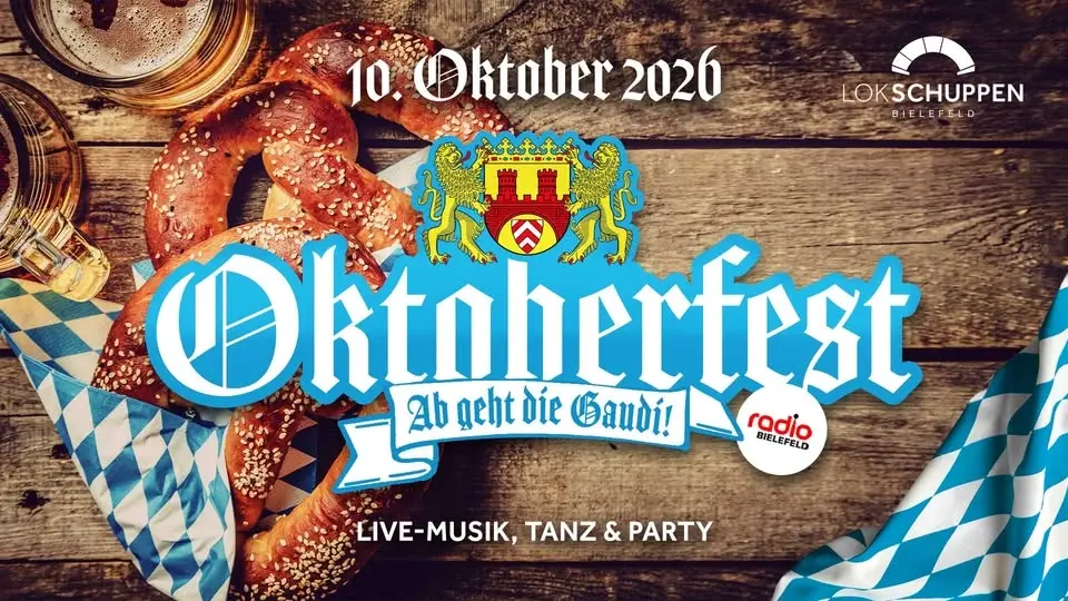 Radio Bielefeld präsentiert: Das Lokschuppen Oktoberfest