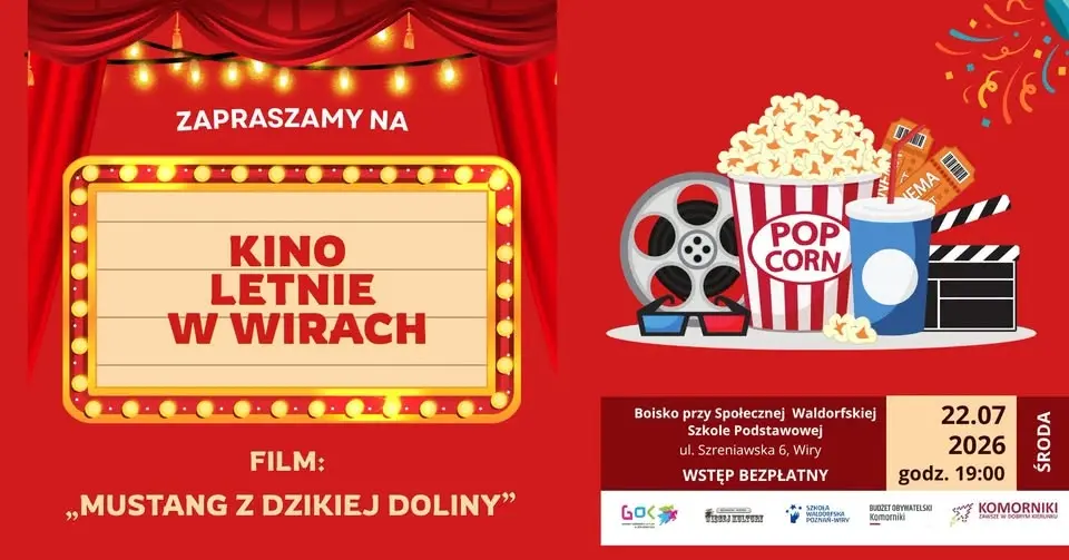 Kino letnie w Wirach – Mustang z Dzikiej Doliny