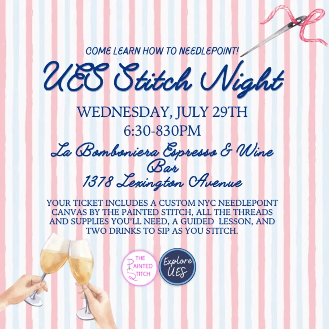 UES Stitch Night - Wednesday, 7/29