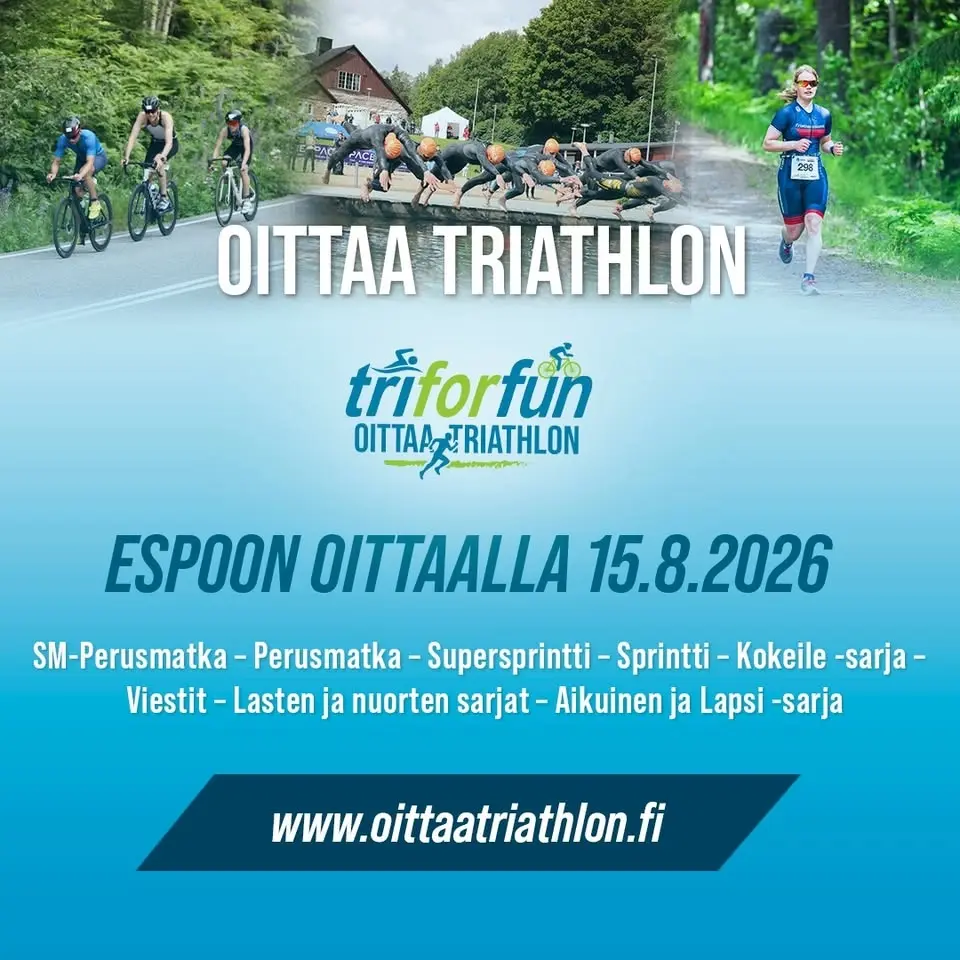 Oittaa Triathlon 15.8.2026