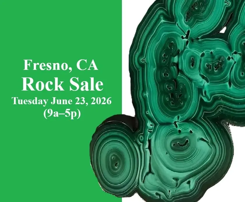 Gem Amethyst Rock Fossil One Day Sale June 23 (9am - 5pm) - (Fresno, CA)