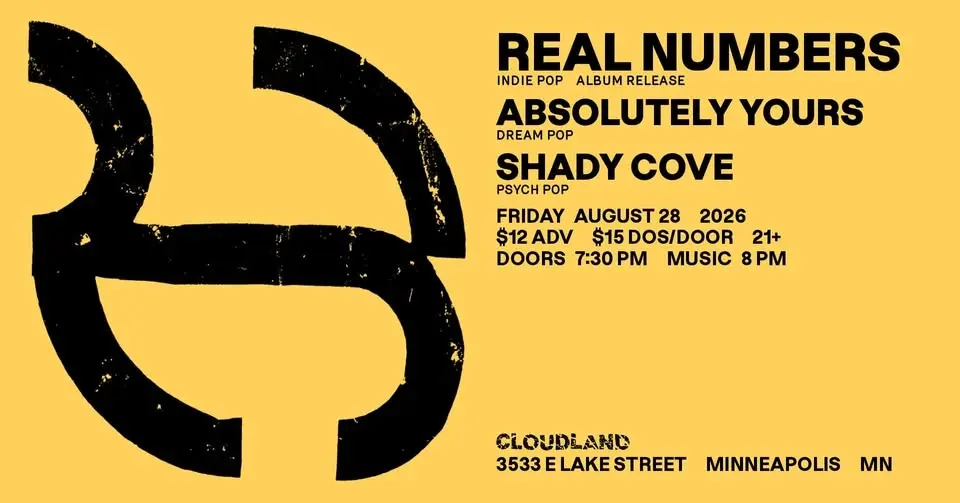Real Numbers (Album Release), Absolutely Yours, Shady Cove 