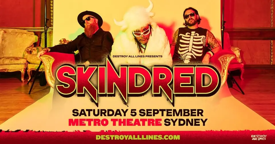 Skindred // Sydney // Australian Tour // Metro Theatre // 18+