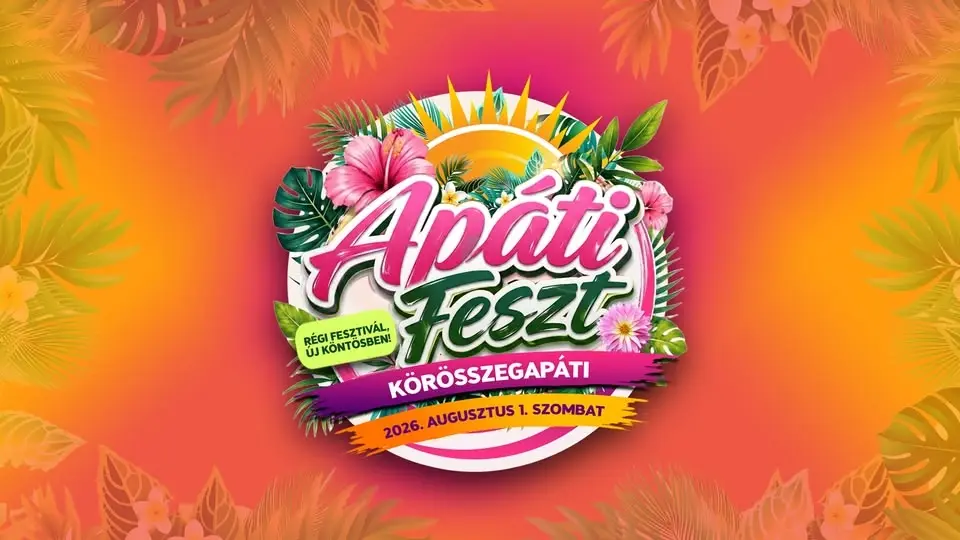 Apáti Feszt. 2026. augusztus 1. szombat