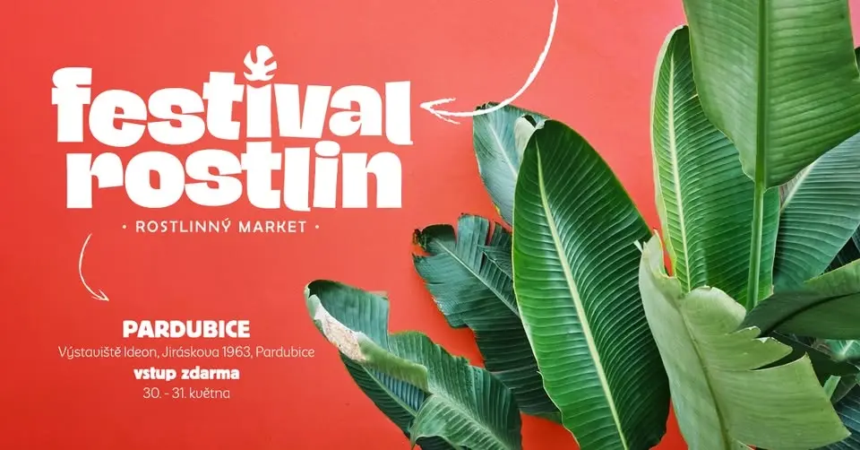 Festival Rostlin v Pardubicích – Velký trh rostlin v super cenách