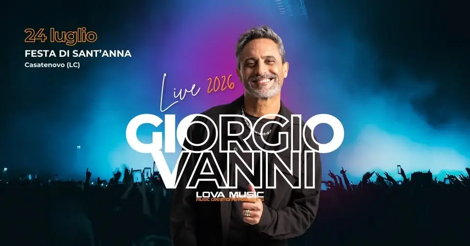 Giorgio Vanni Live - Festa di Sant'Anna