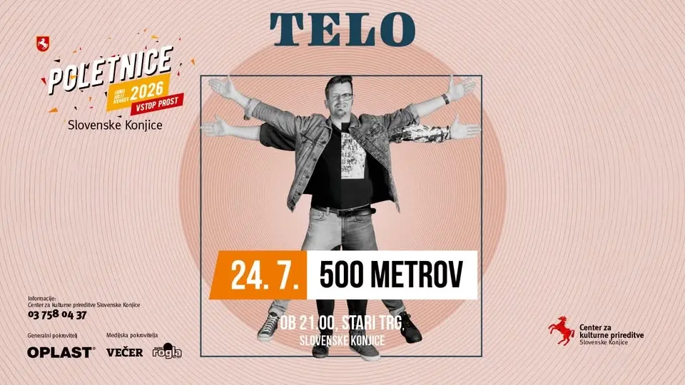 Poletnica: 500 metrov