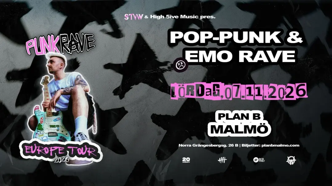 STVW Punk Rave - Europe tour 2026 