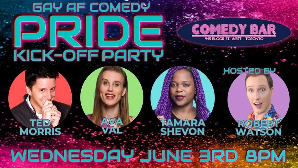 Gay AF Comedy Pride Kick-Off Party