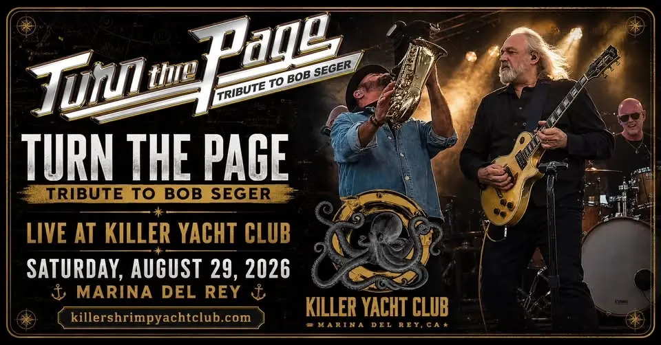 Turn The Page at Killer Yacht Club !